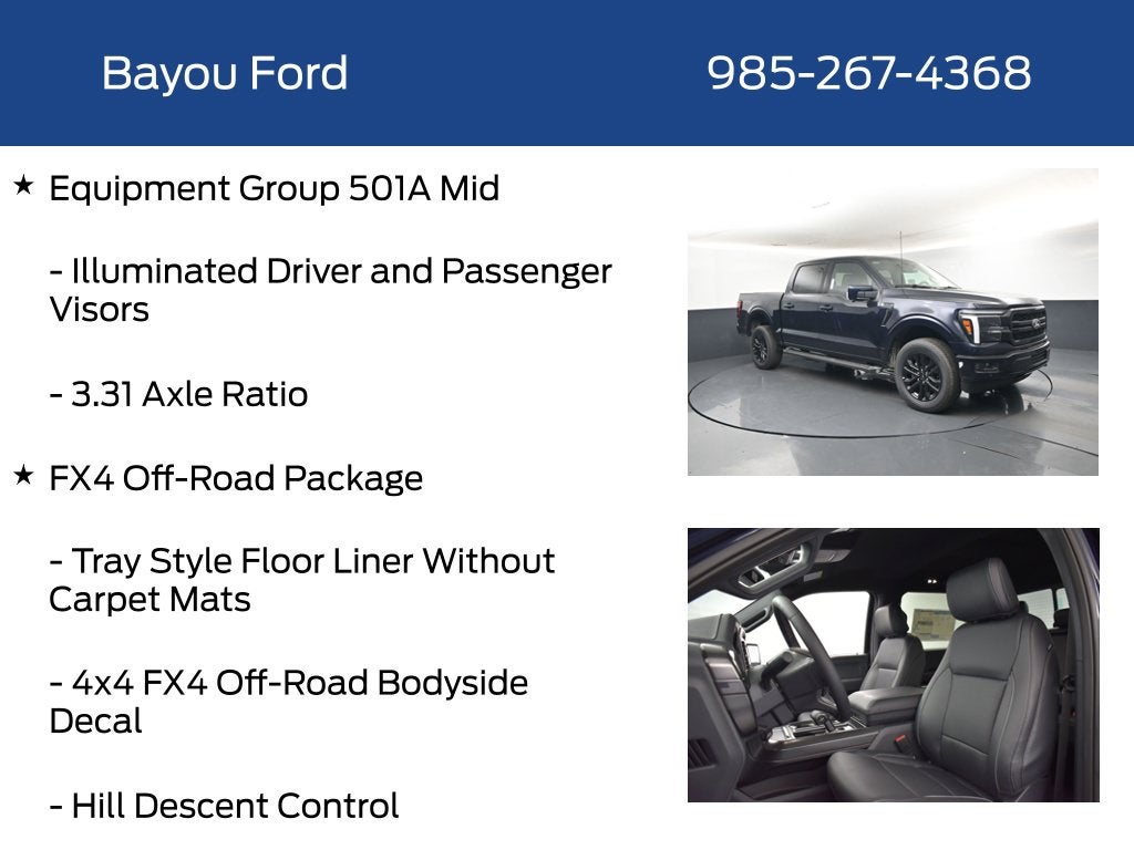 2026 Ford F-150 Lariat 501A