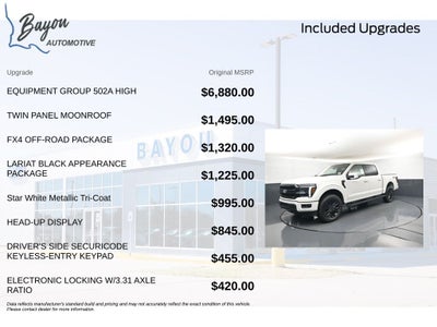 2026 Ford F-150 Lariat 502A