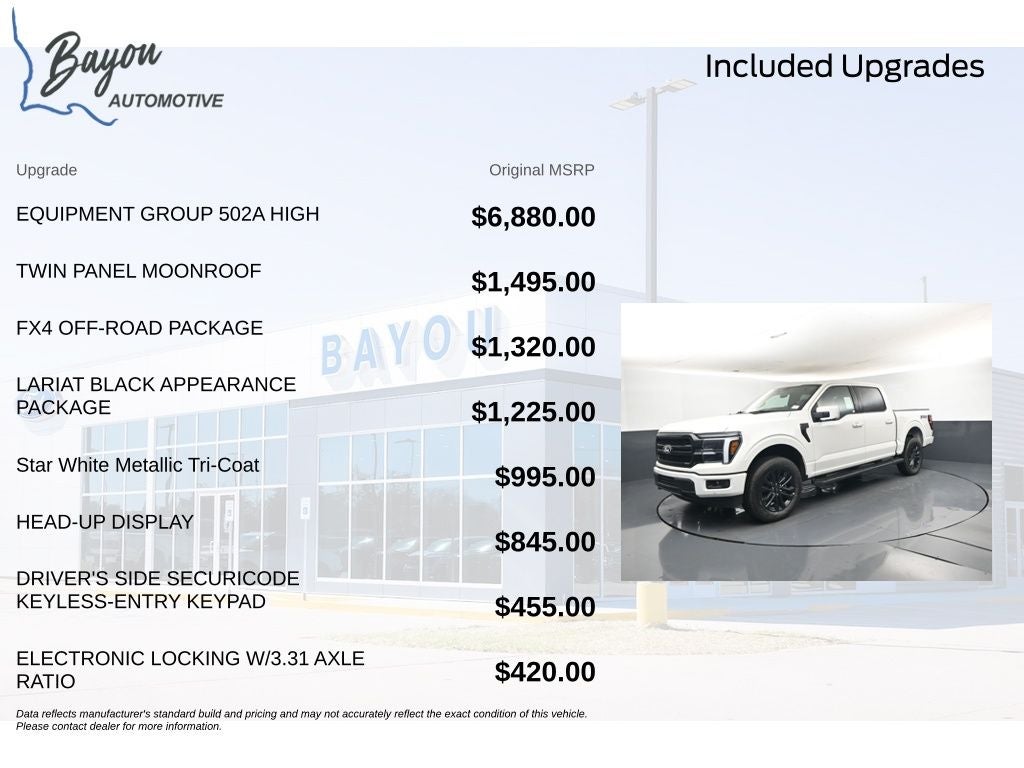 2026 Ford F-150 Lariat 502A