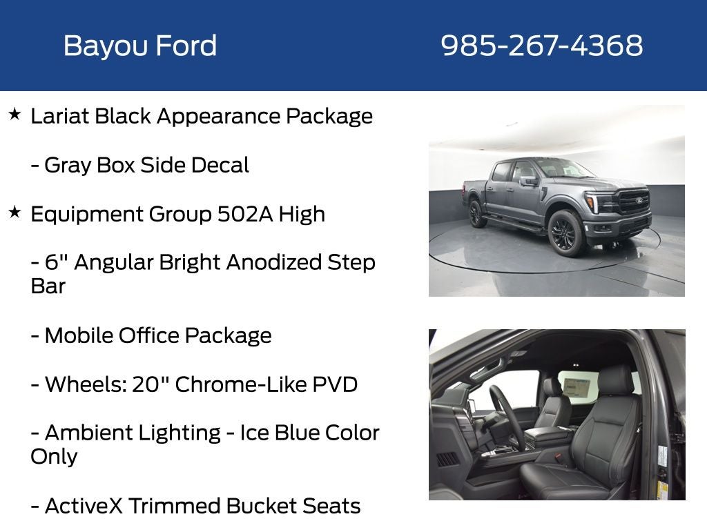 2026 Ford F-150 Lariat 502A