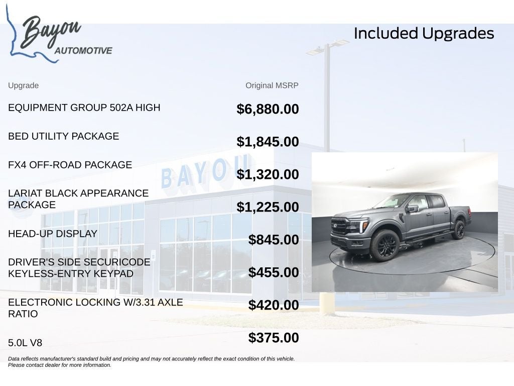 2026 Ford F-150 Lariat 502A