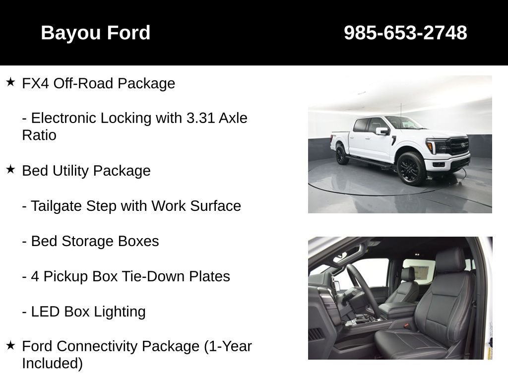 2026 Ford F-150 Lariat 501A
