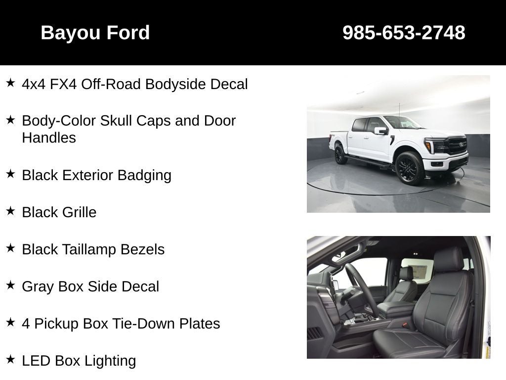 2026 Ford F-150 Lariat 501A