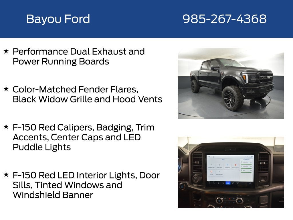 2026 Ford F-150 Lariat Black Widow