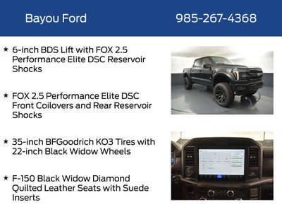 2026 Ford F-150 Lariat Black Widow