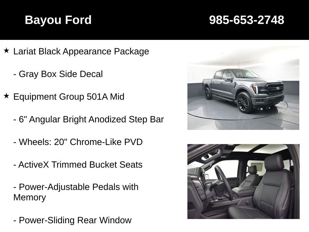 2026 Ford F-150 Lariat 501A