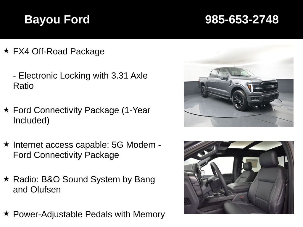 2026 Ford F-150 Lariat 501A