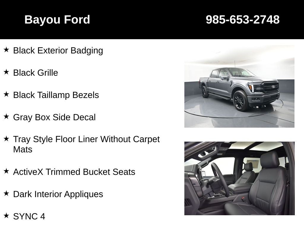 2026 Ford F-150 Lariat 501A