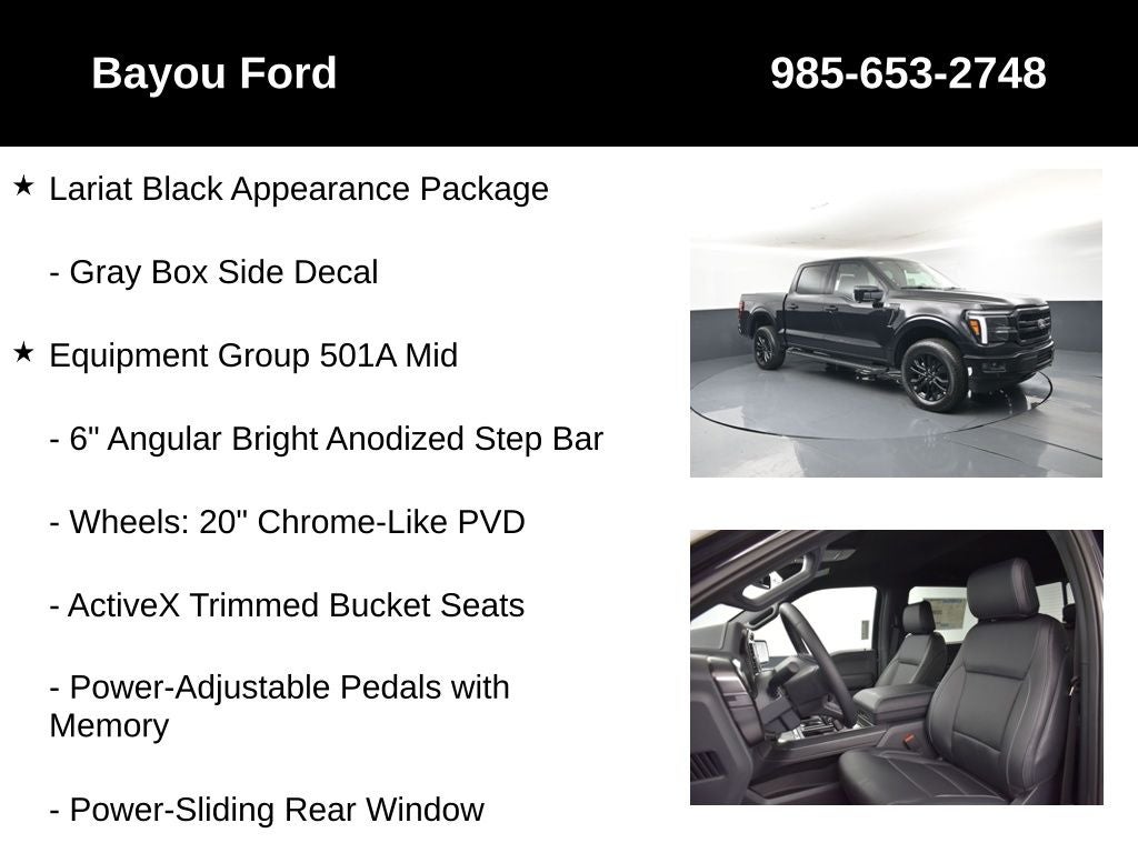 2026 Ford F-150 Lariat 501A
