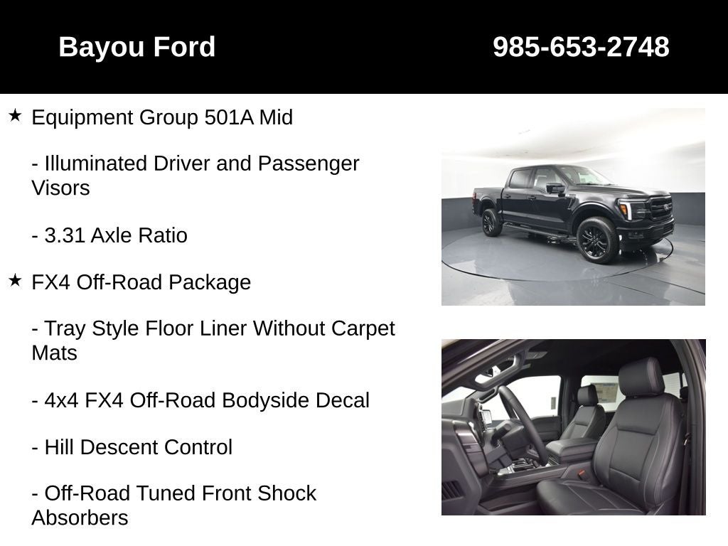 2026 Ford F-150 Lariat 501A