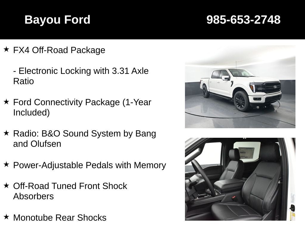 2026 Ford F-150 Lariat 501A