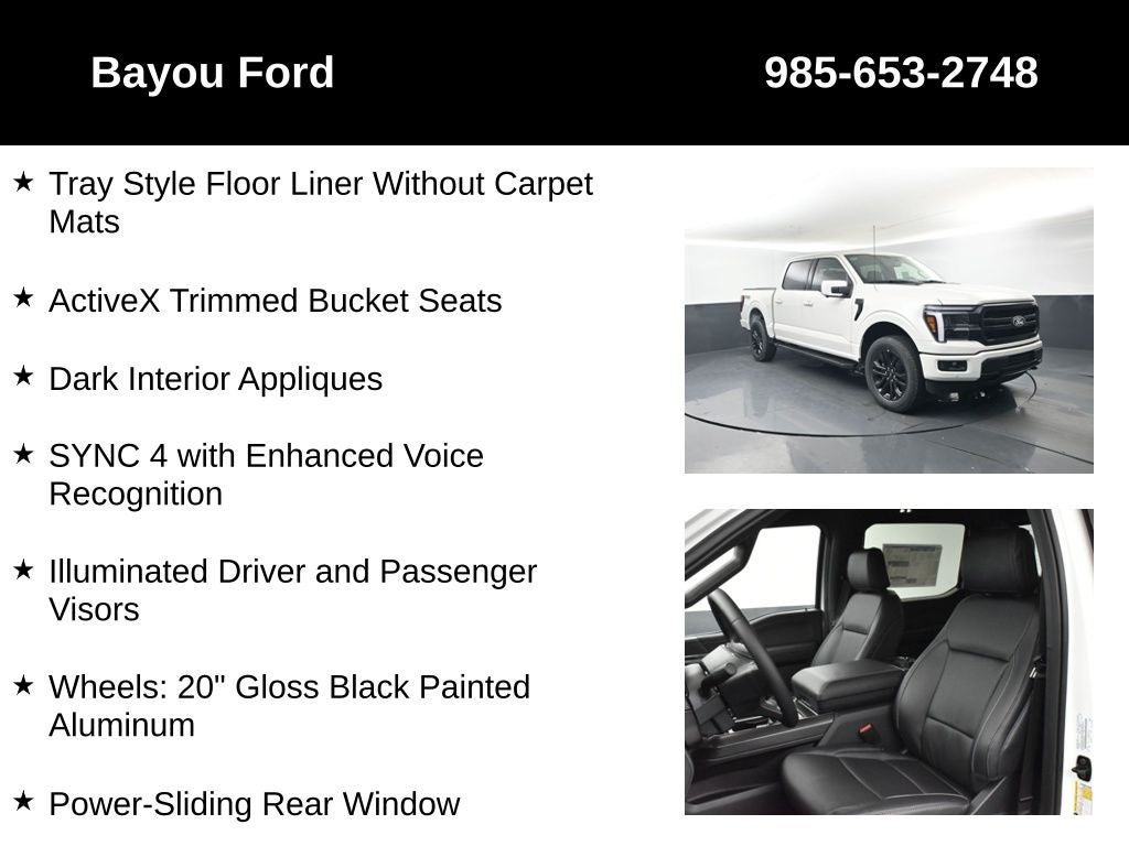 2026 Ford F-150 Lariat 501A