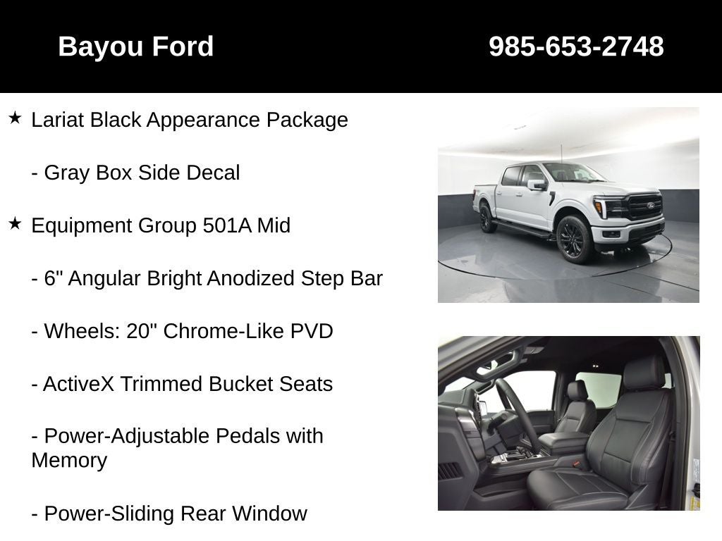 2026 Ford F-150 Lariat 501A