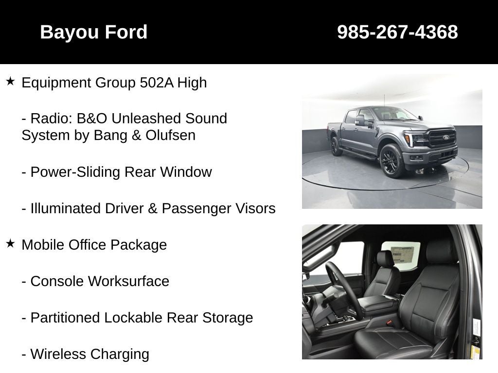 2025 Ford F-150 Lariat 502A