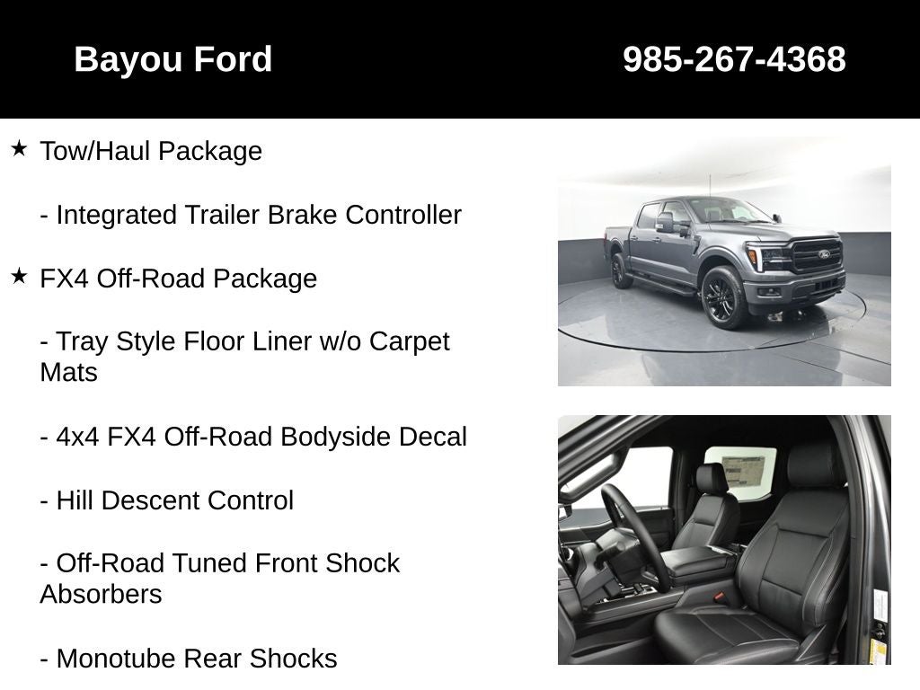 2025 Ford F-150 Lariat 502A