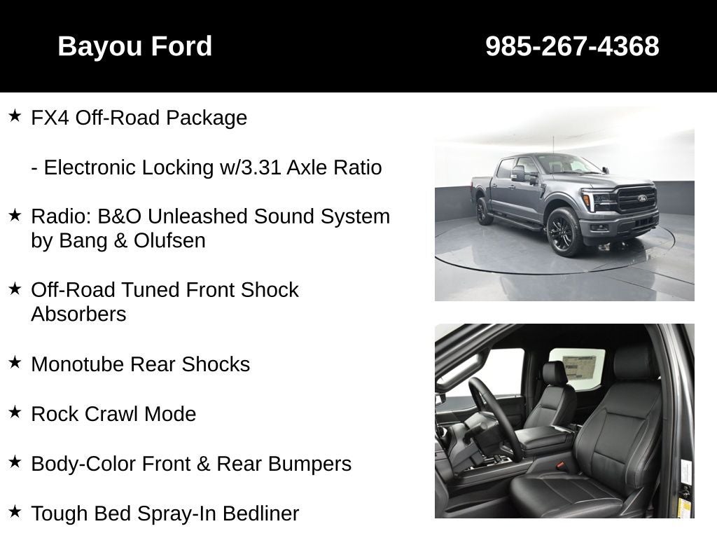 2025 Ford F-150 Lariat 502A