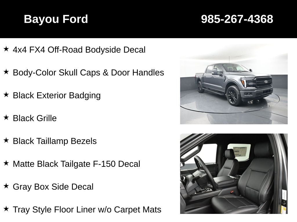 2025 Ford F-150 Lariat 502A