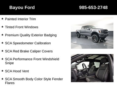 2026 Ford F-150 SCA Black Widow