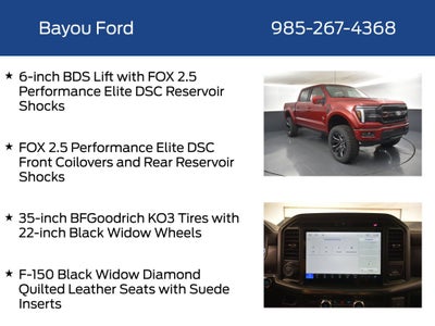2026 Ford F-150 Lariat Black Widow