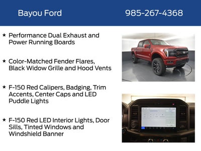2026 Ford F-150 Lariat Black Widow