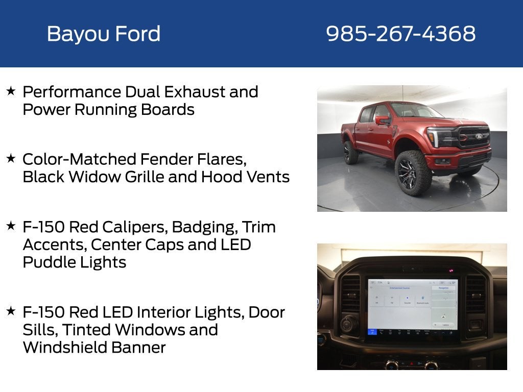 2026 Ford F-150 Lariat Black Widow