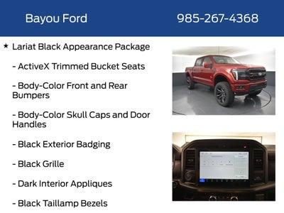 2026 Ford F-150 Lariat Black Widow
