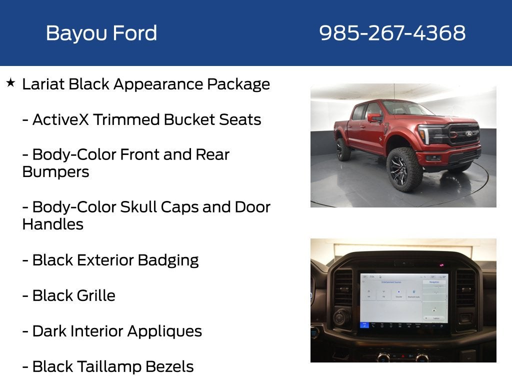 2026 Ford F-150 Lariat Black Widow