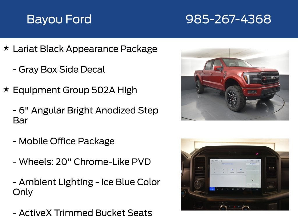 2026 Ford F-150 Lariat Black Widow