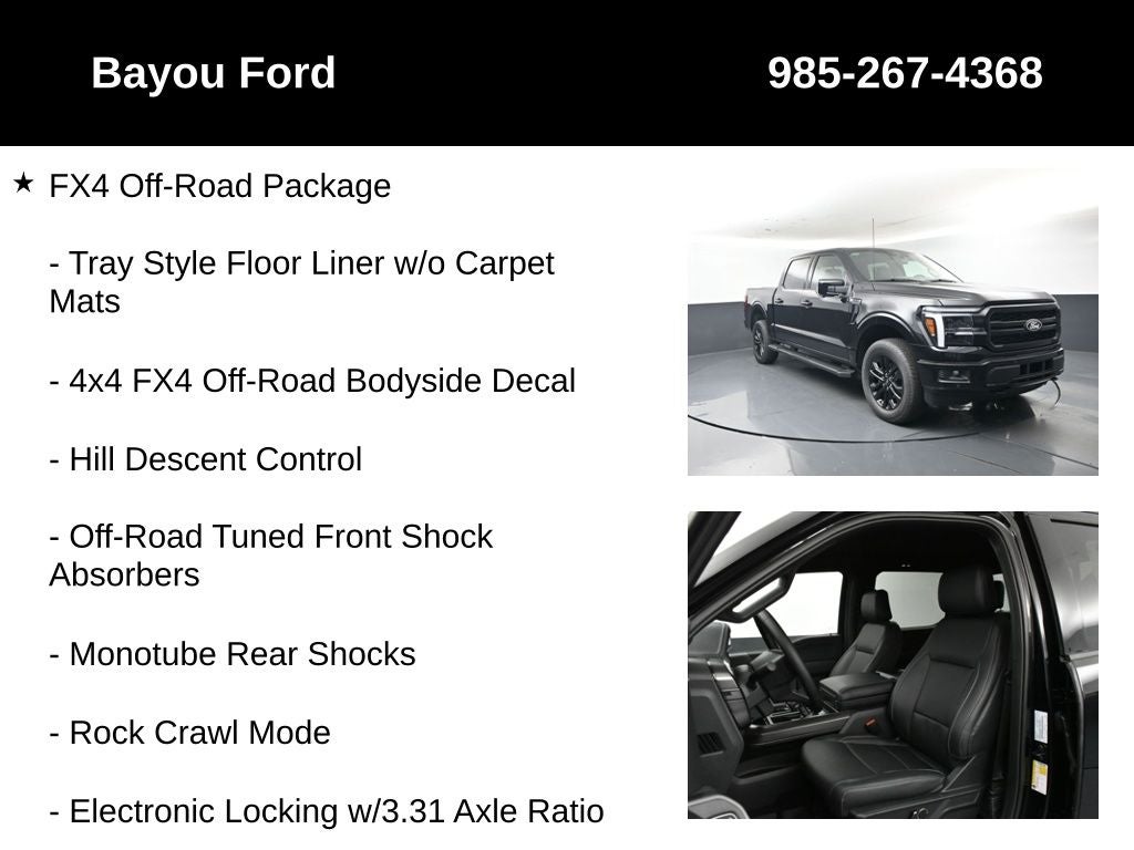 2025 Ford F-150 Lariat 502A