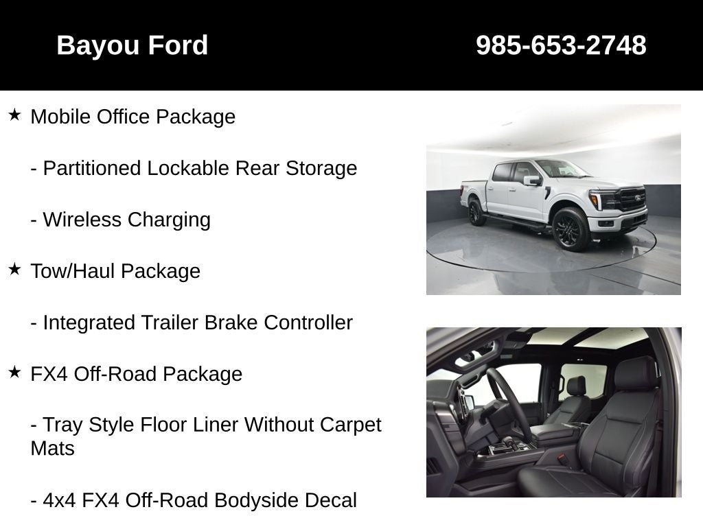 2026 Ford F-150 Lariat 502A