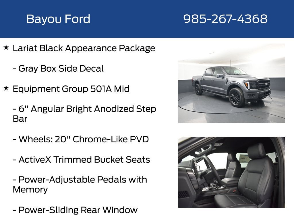 2026 Ford F-150 Lariat 501A