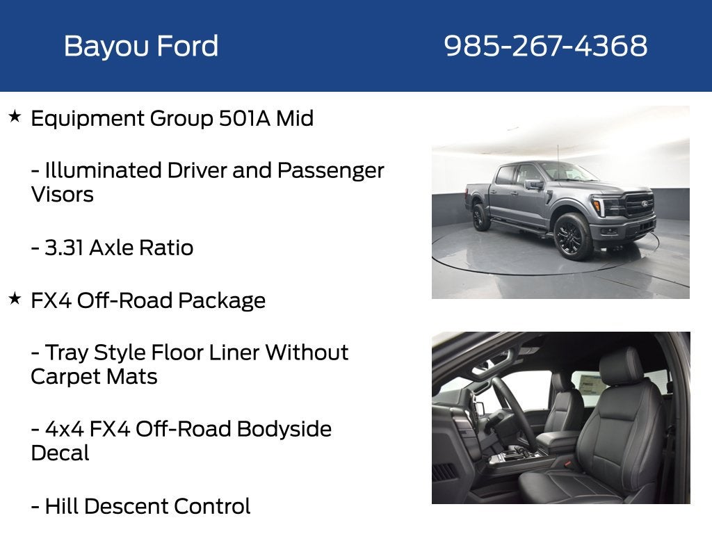 2026 Ford F-150 Lariat 501A