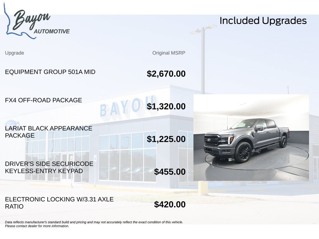 2026 Ford F-150 Lariat 501A
