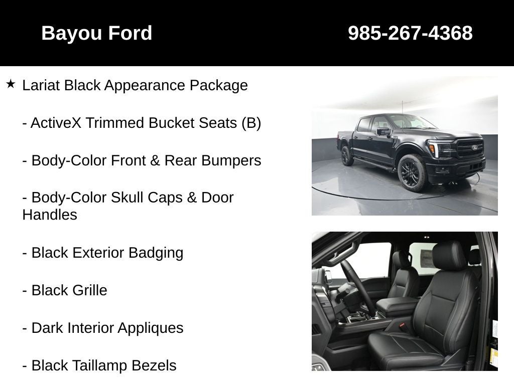 2025 Ford F-150 Lariat 501A