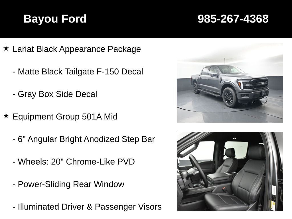 2025 Ford F-150 Lariat 501A