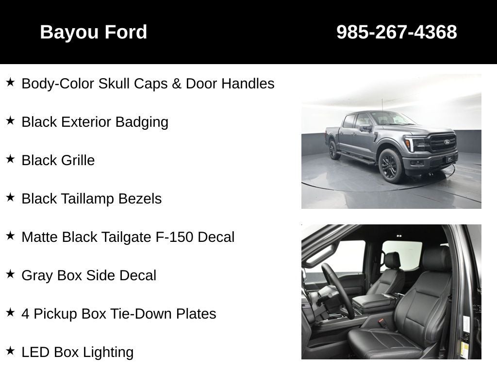 2025 Ford F-150 Lariat 501A