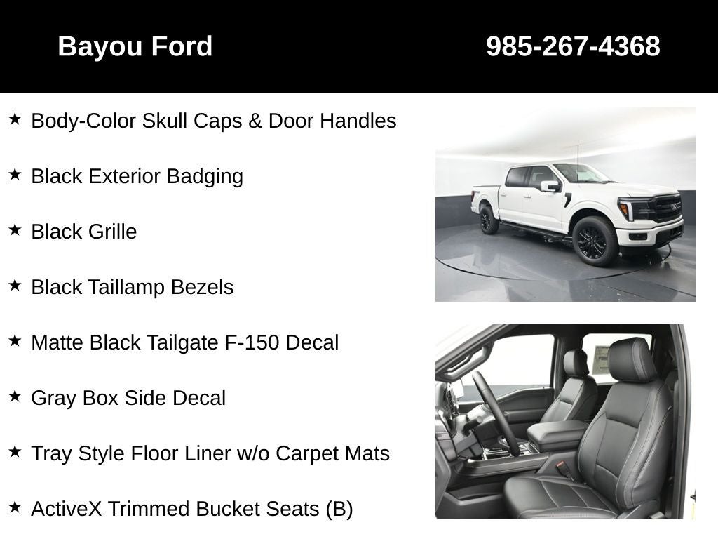 2025 Ford F-150 Lariat 501A