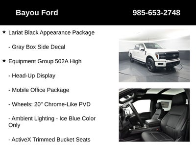 2026 Ford F-150 Lariat 502A