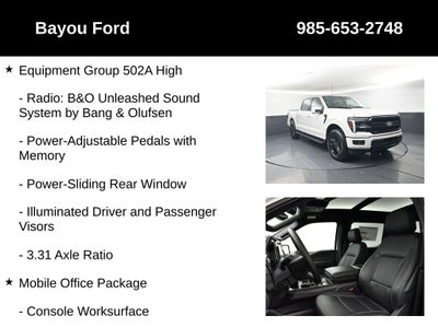 2026 Ford F-150 Lariat 502A