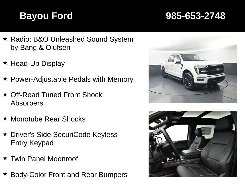 2026 Ford F-150 Lariat 502A