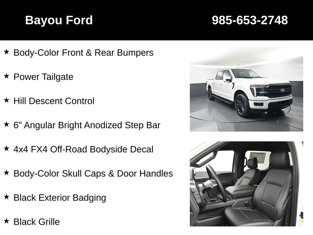 2025 Ford F-150 Lariat 501A