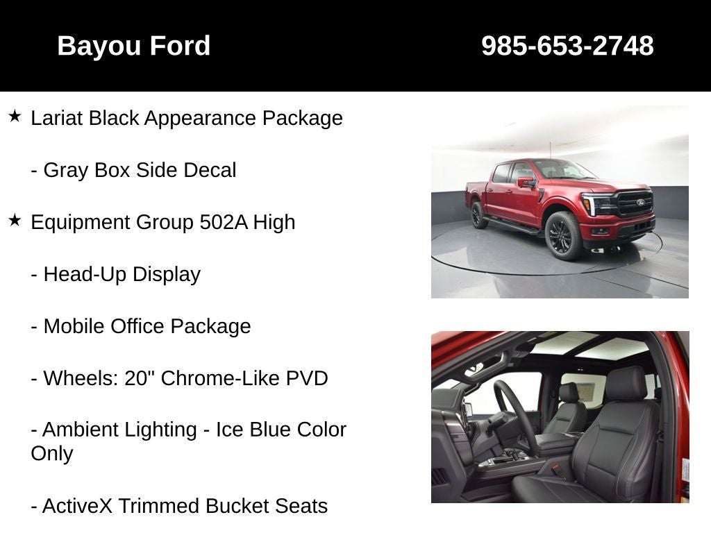 2026 Ford F-150 Lariat 502A