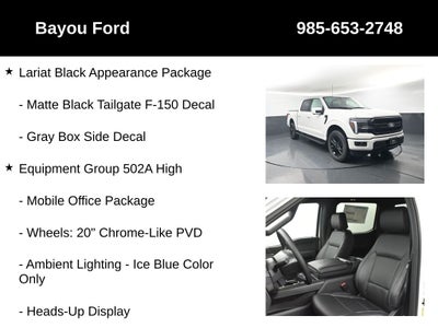 2025 Ford F-150 Lariat 502A