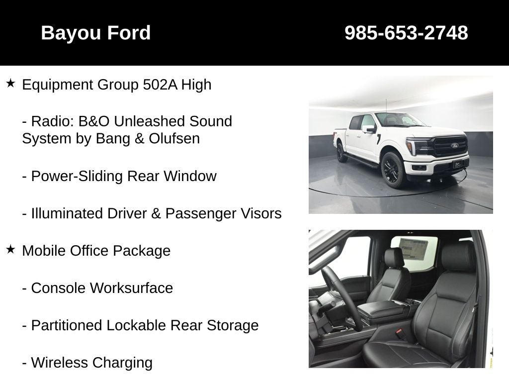 2025 Ford F-150 Lariat 502A