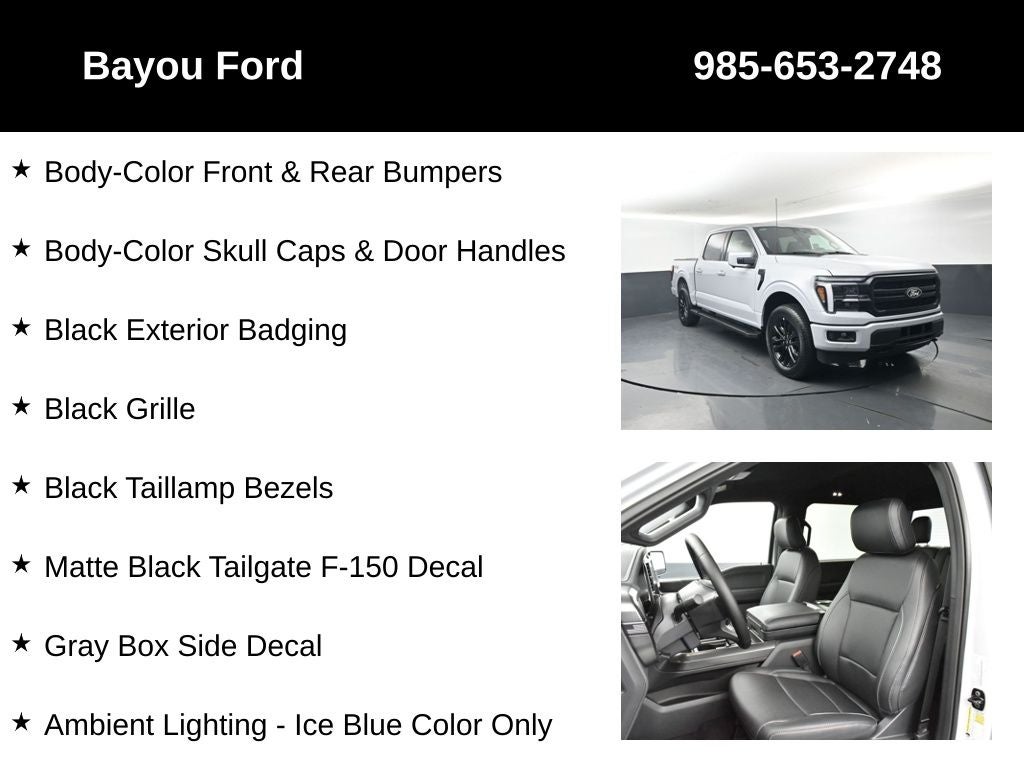 2025 Ford F-150 Lariat 502A