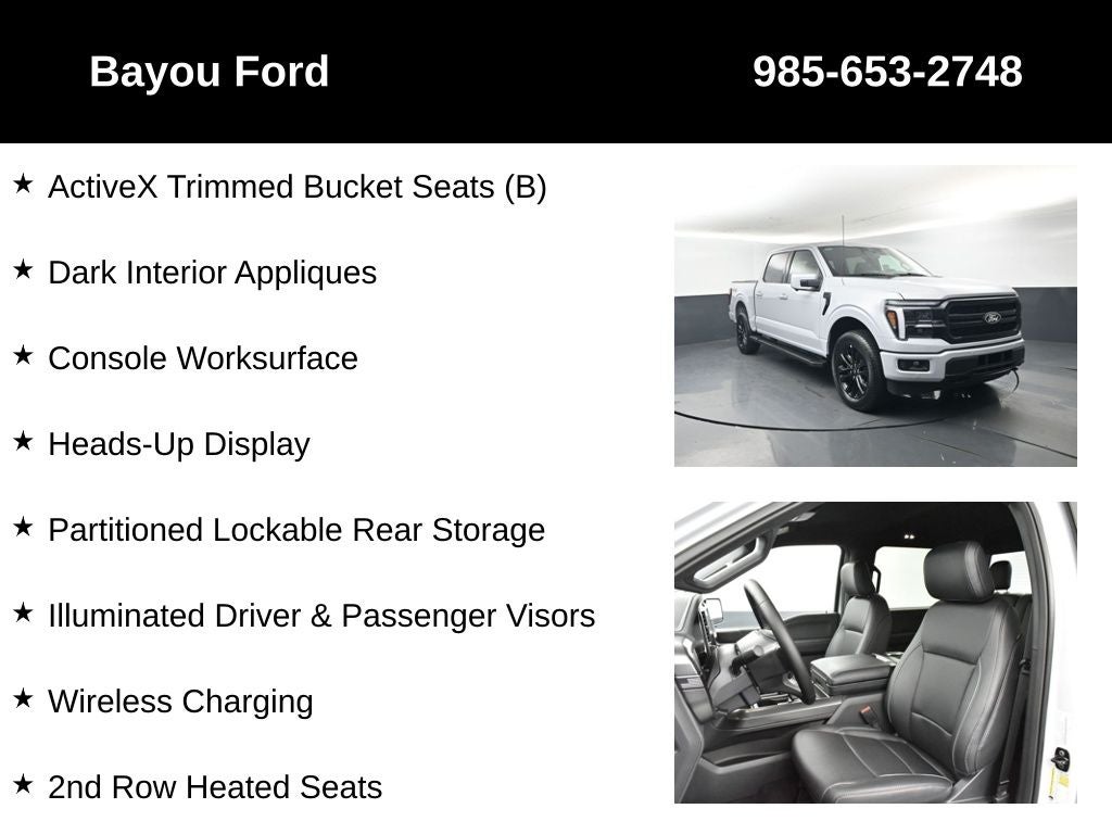 2025 Ford F-150 Lariat 502A