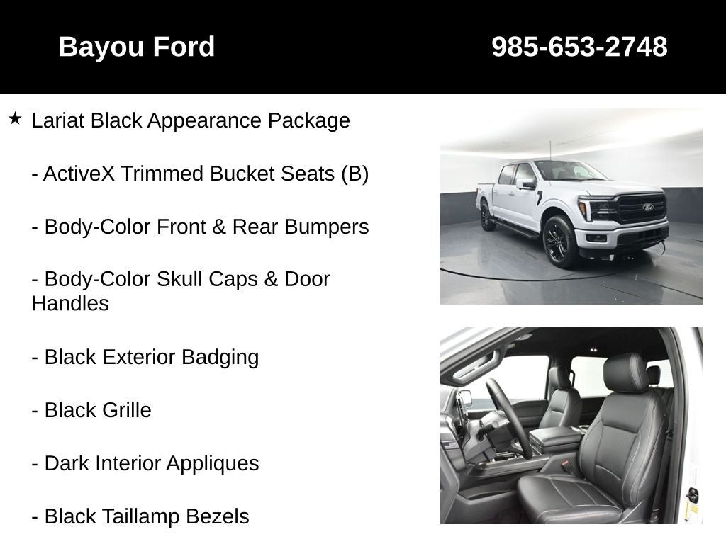 2025 Ford F-150 Lariat 502A