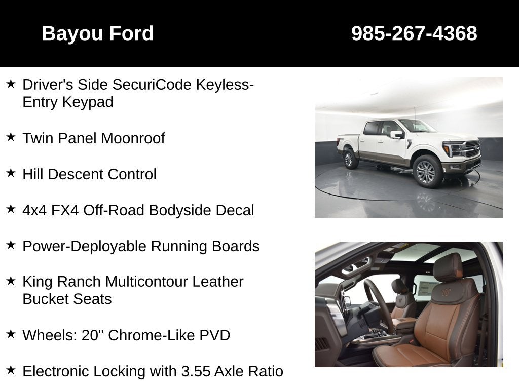 2026 Ford F-150 King Ranch 600A