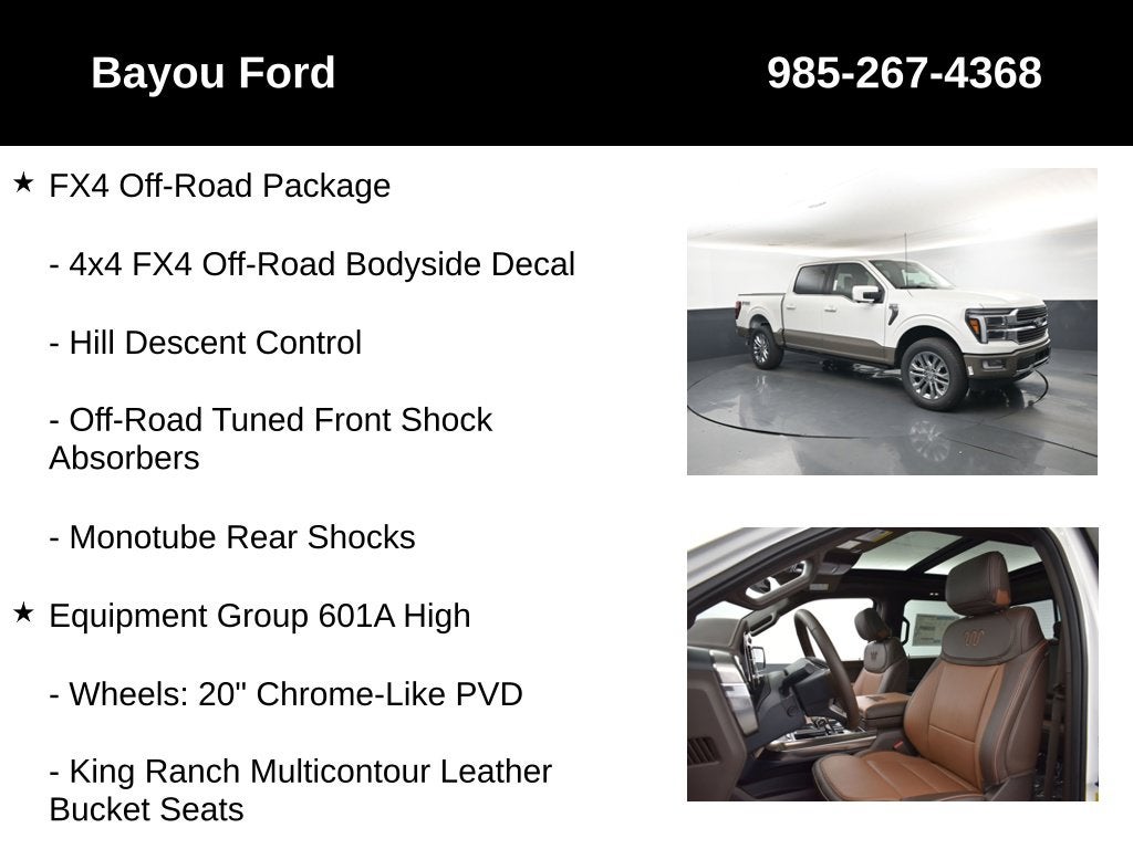 2026 Ford F-150 King Ranch 600A