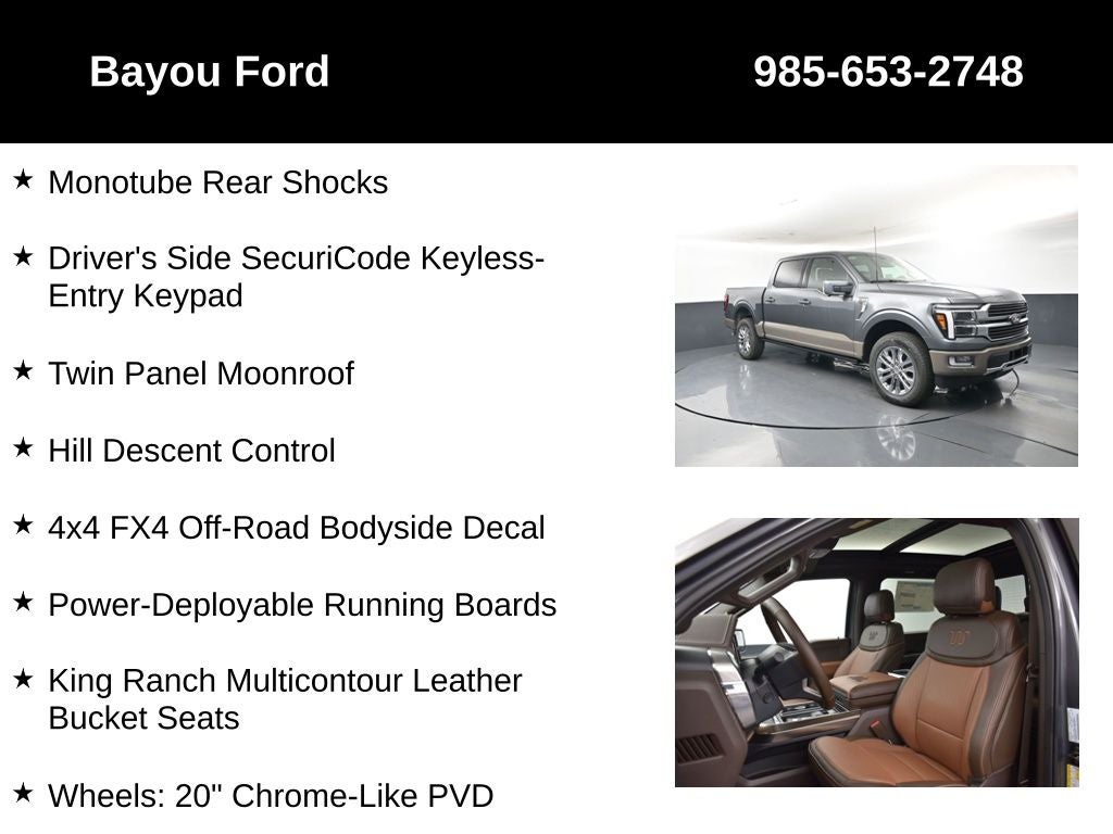 2026 Ford F-150 King Ranch 601A